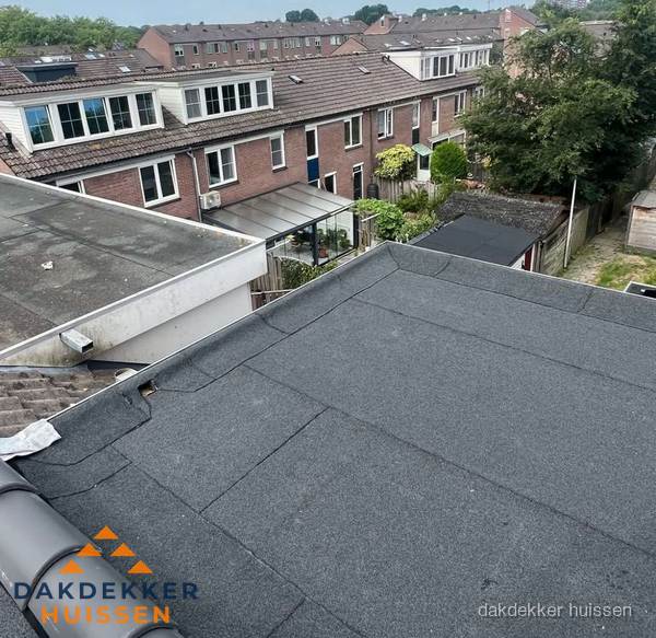 Dakinspectie plat dak aanbouw in Huissen